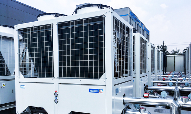 Bomba de calor Linuo Ritter en la sede de Linuo