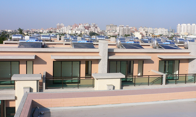 Proyecto de calentador de agua solar Linuo Ritter en Taiwán