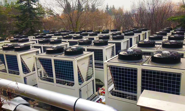 Bomba de calor Linuo en la sede de Linuo