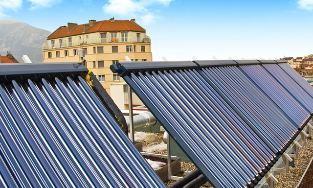 Proyecto de colector solar Linuo Ritter CPC en Francia
