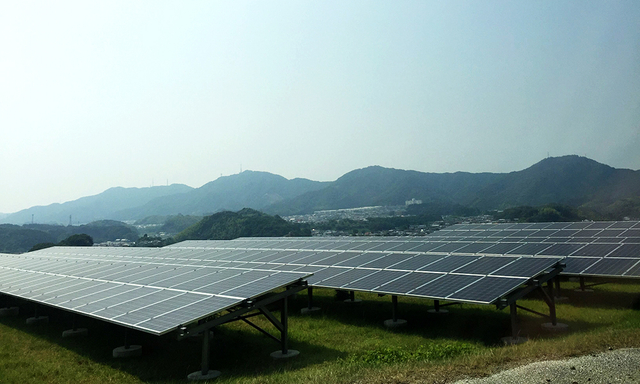 Estación solar fotovoltaica Linuo en Japón 1