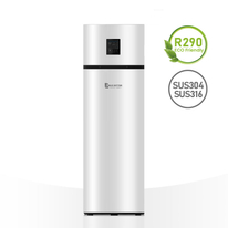 Bomba de calor todo en uno para agua caliente (SUS304/316)